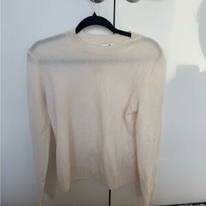 Banana Republic Soft Cream Crew Neck Sweater